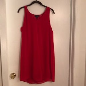 Red sleeveless BCX dress worn once